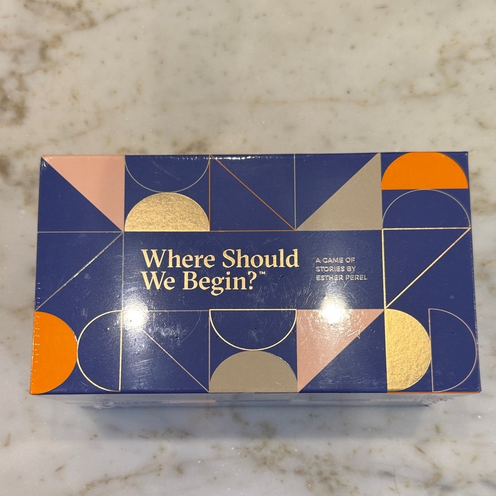Where Should We Begin? Card Game